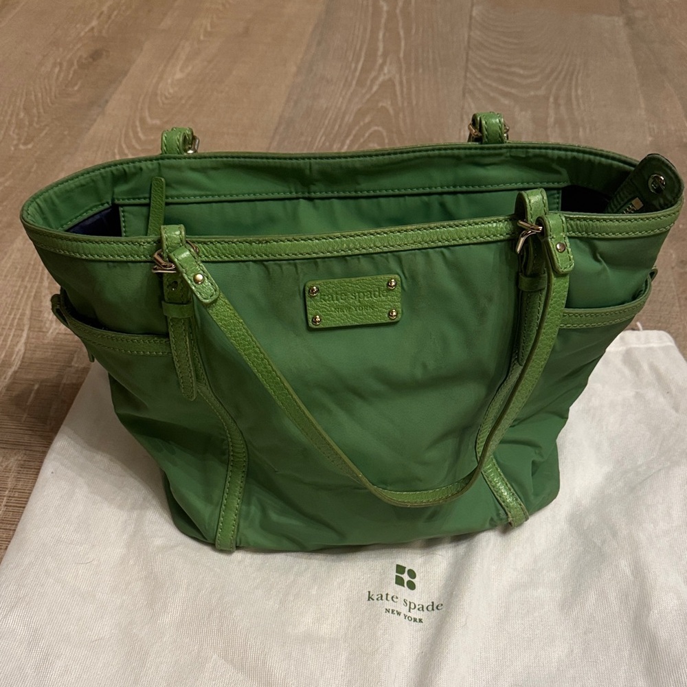 Kate Spade Vibrant Green Tote